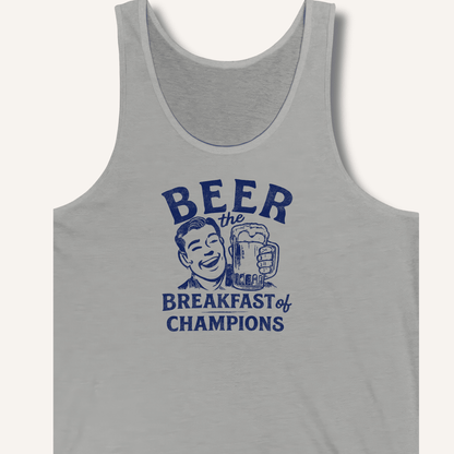 Beer the Breakfast of Champions Tank - Sip & Shirt