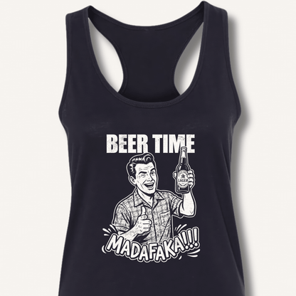 Beer Time Racerback Tank - Sip & Shirt