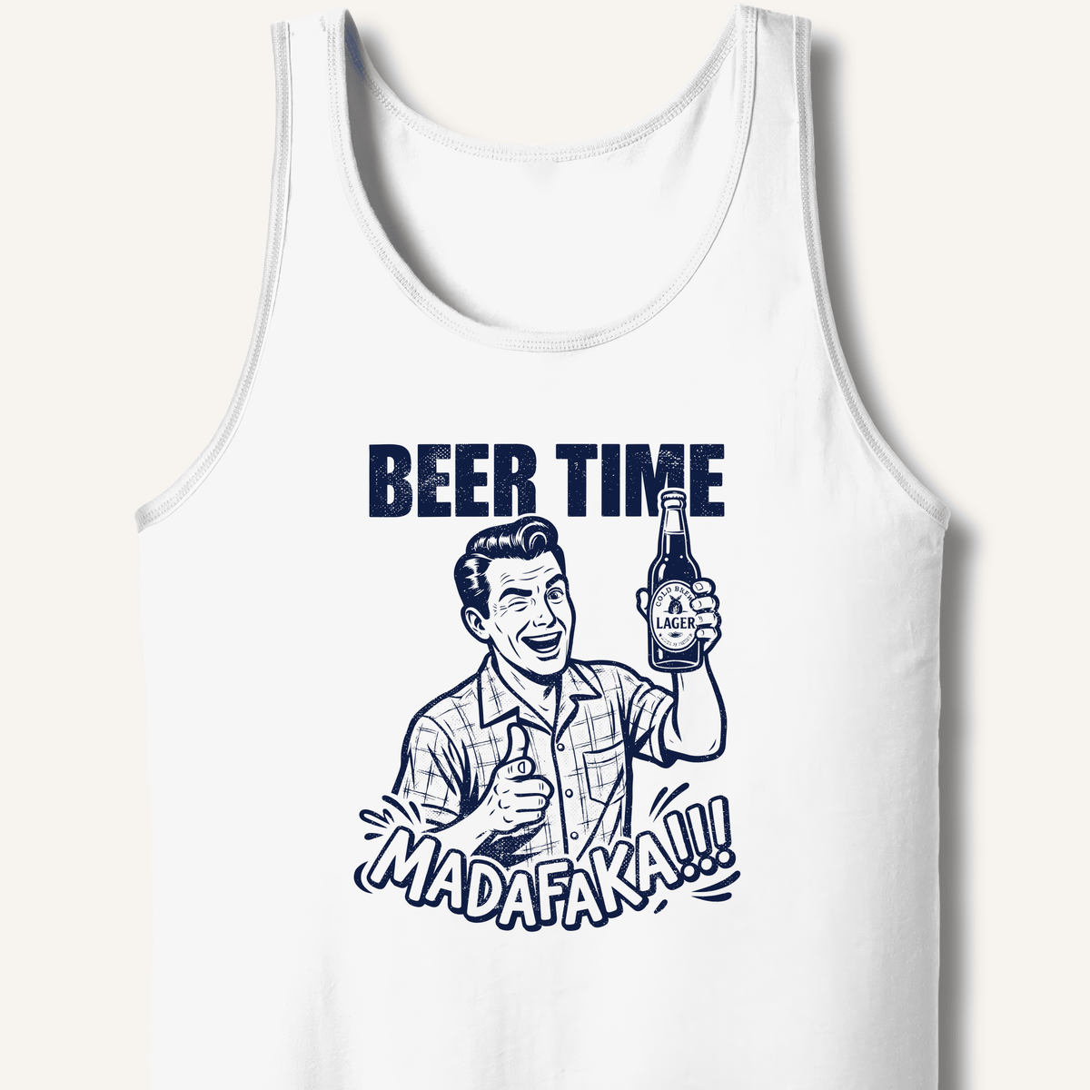 Beer Time Tank - Sip & Shirt