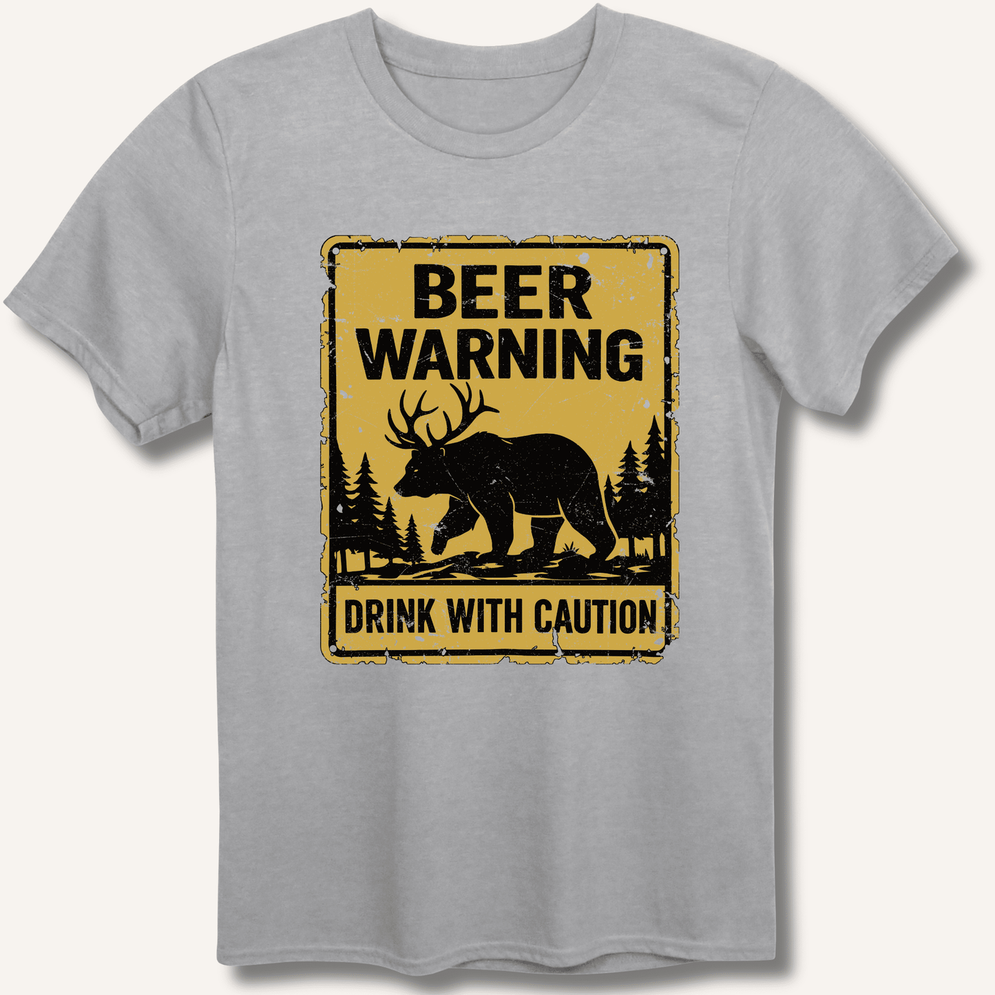 Beer Warning T-Shirt - Sip & Shirt