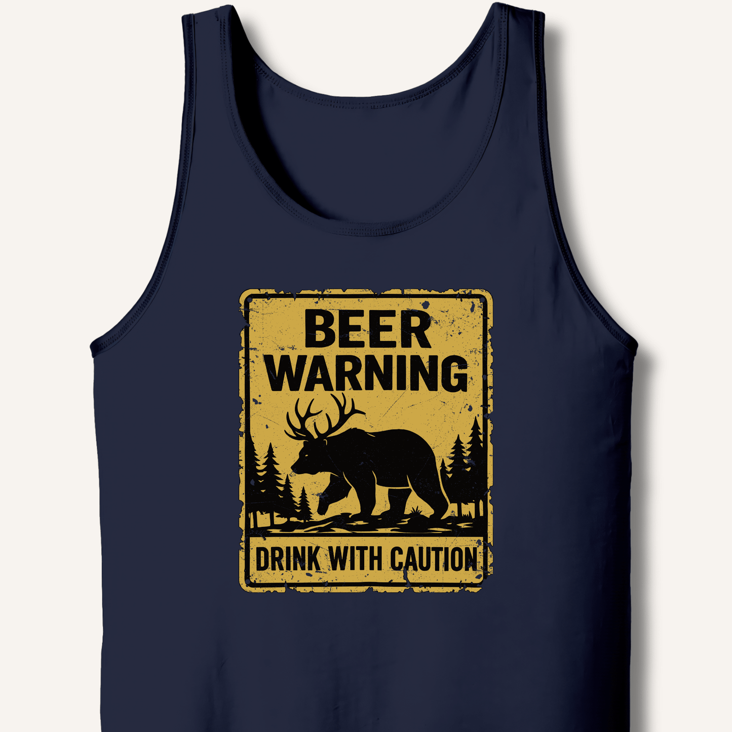 Beer Warning Tank - Sip & Shirt