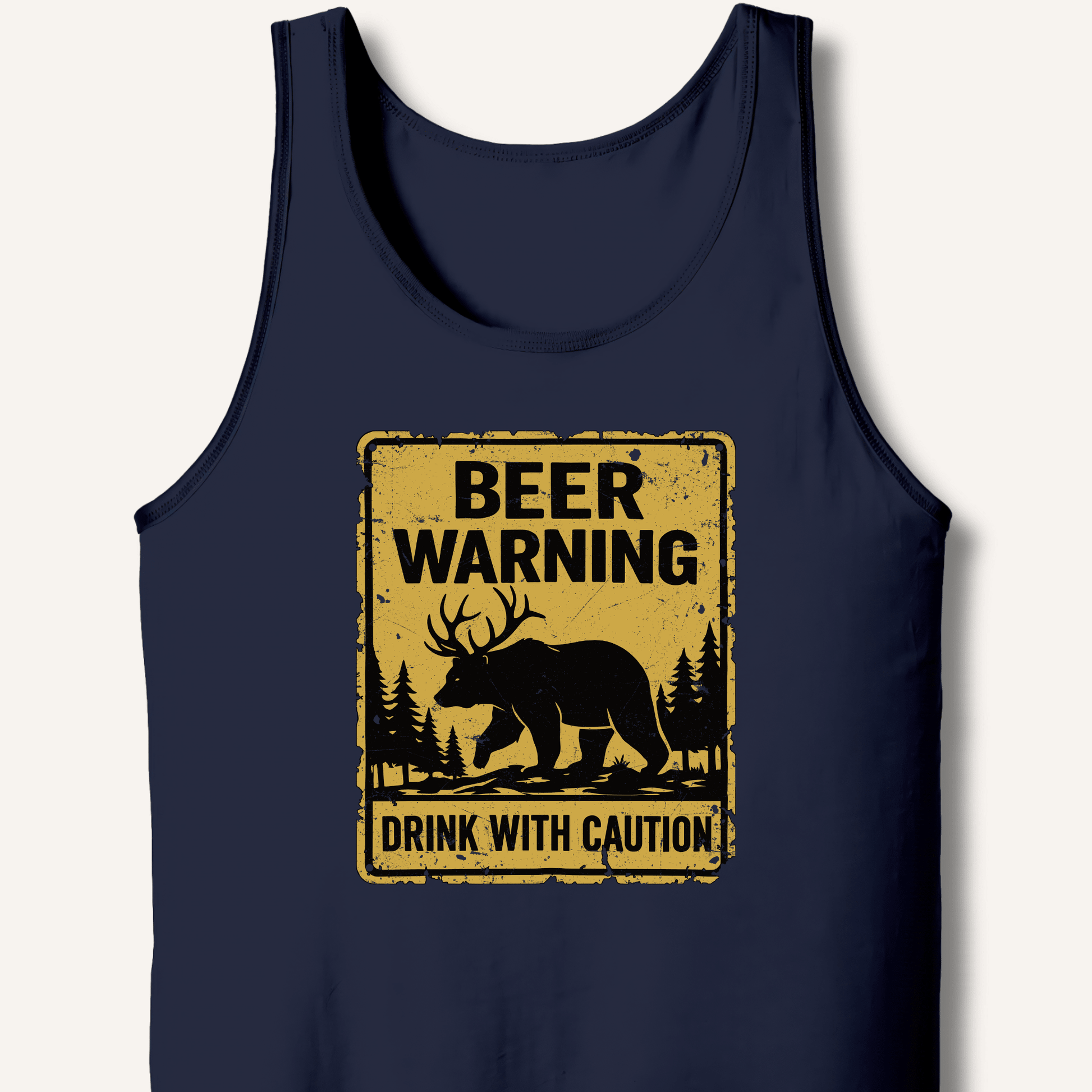 Beer Warning Tank - Sip & Shirt