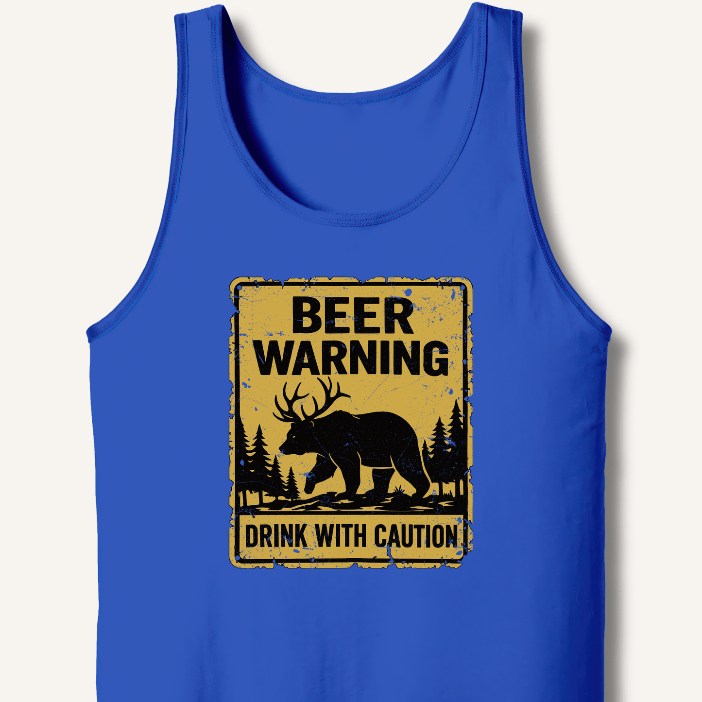 Beer Warning Tank - Sip & Shirt