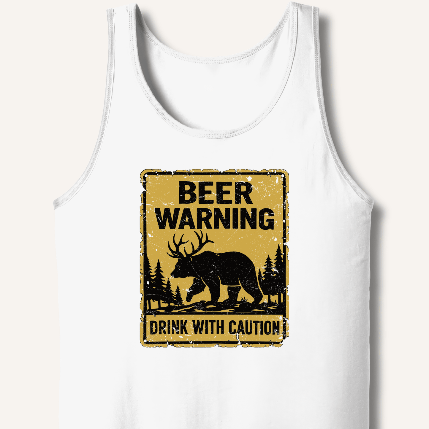 Beer Warning Tank - Sip & Shirt