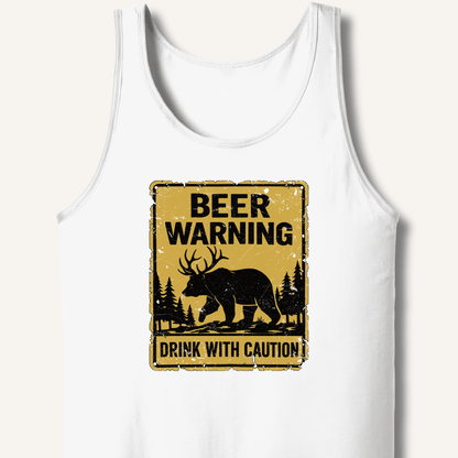 Beer Warning Tank - Sip & Shirt