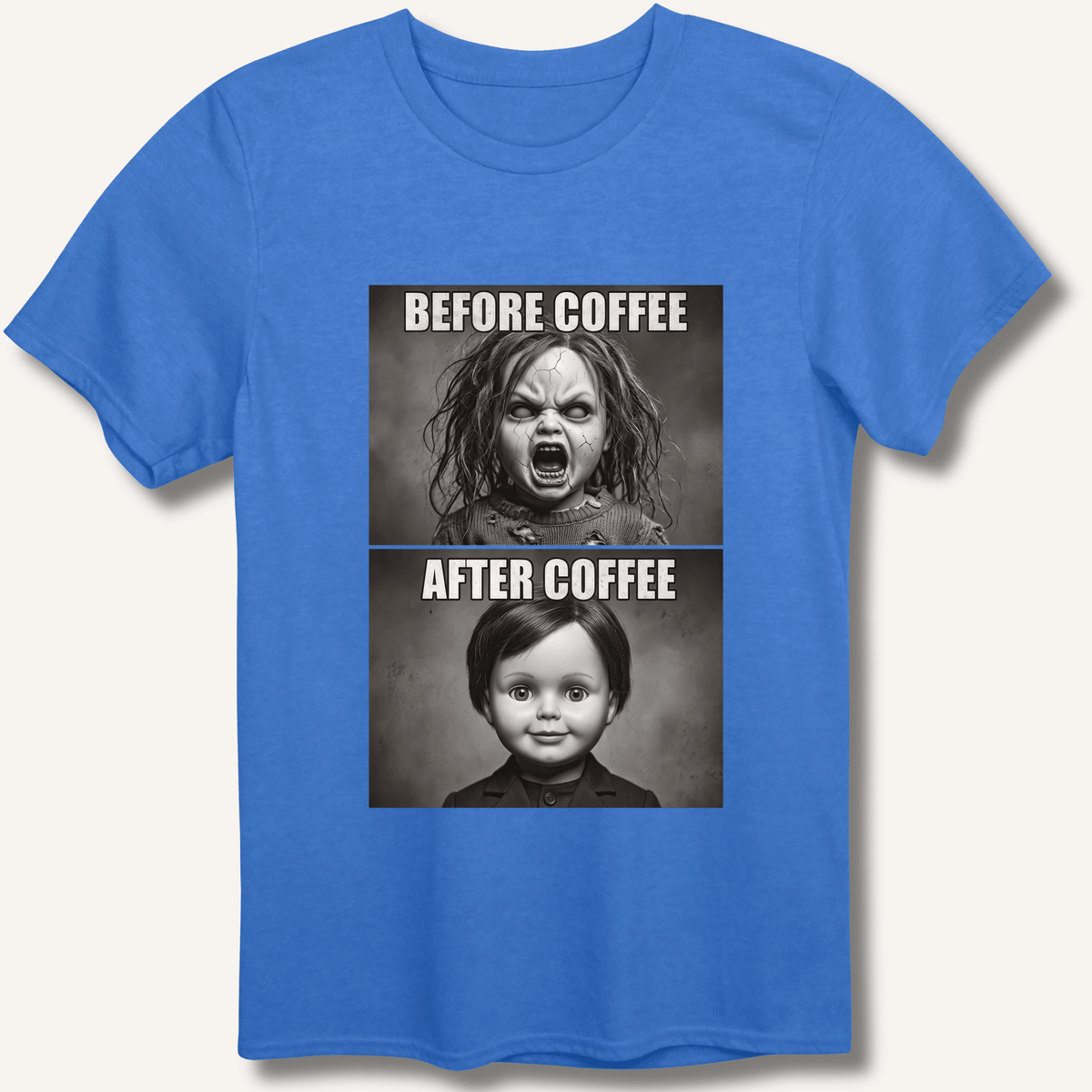 Before Coffee & After Coffee T-Shirt - Sip & Shirt