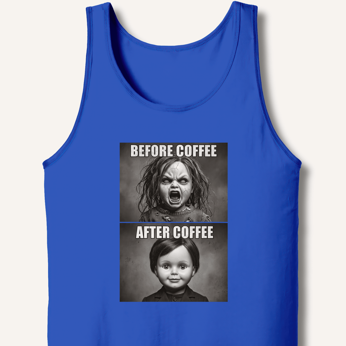 Before Coffee & After Coffee Tank - Sip & Shirt