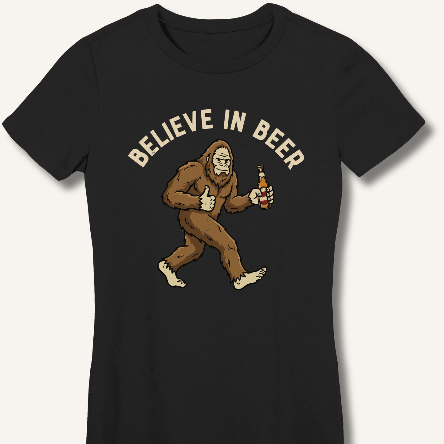Believe in Beer Fitted T-Shirt - Sip & Shirt