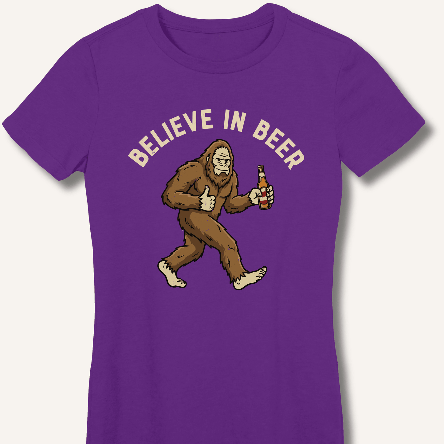 Believe in Beer Fitted T-Shirt - Sip & Shirt