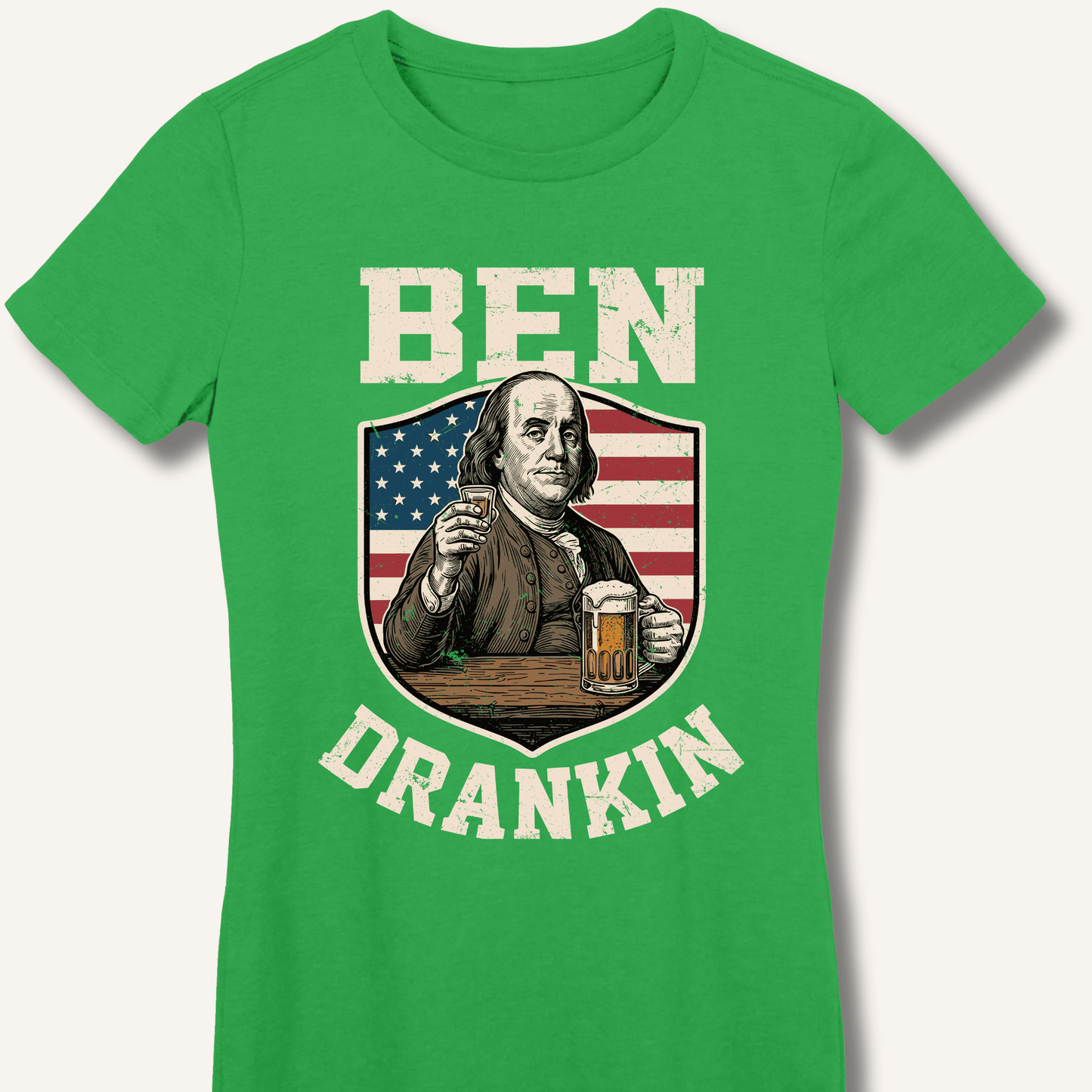 Ben Drankin Fitted T-Shirt - Sip & Shirt