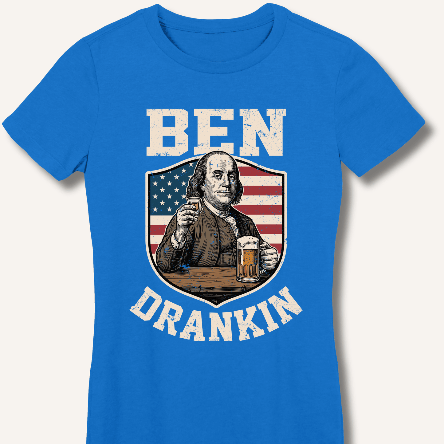 Ben Drankin Fitted T-Shirt - Sip & Shirt