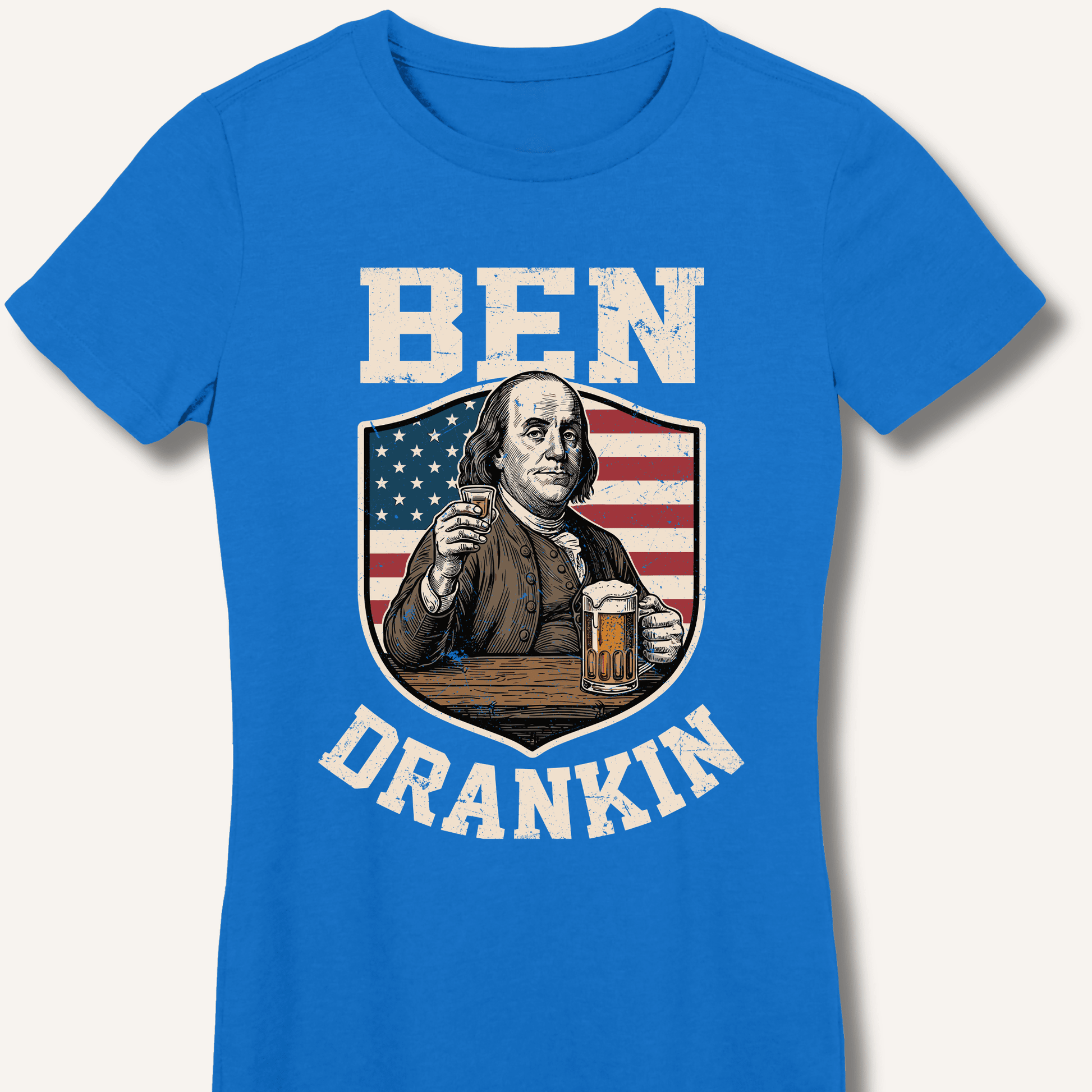 Ben Drankin Fitted T-Shirt - Sip & Shirt