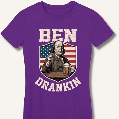 Ben Drankin Fitted T-Shirt - Sip & Shirt