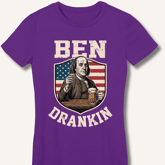 Ben Drankin Fitted T-Shirt - Sip & Shirt
