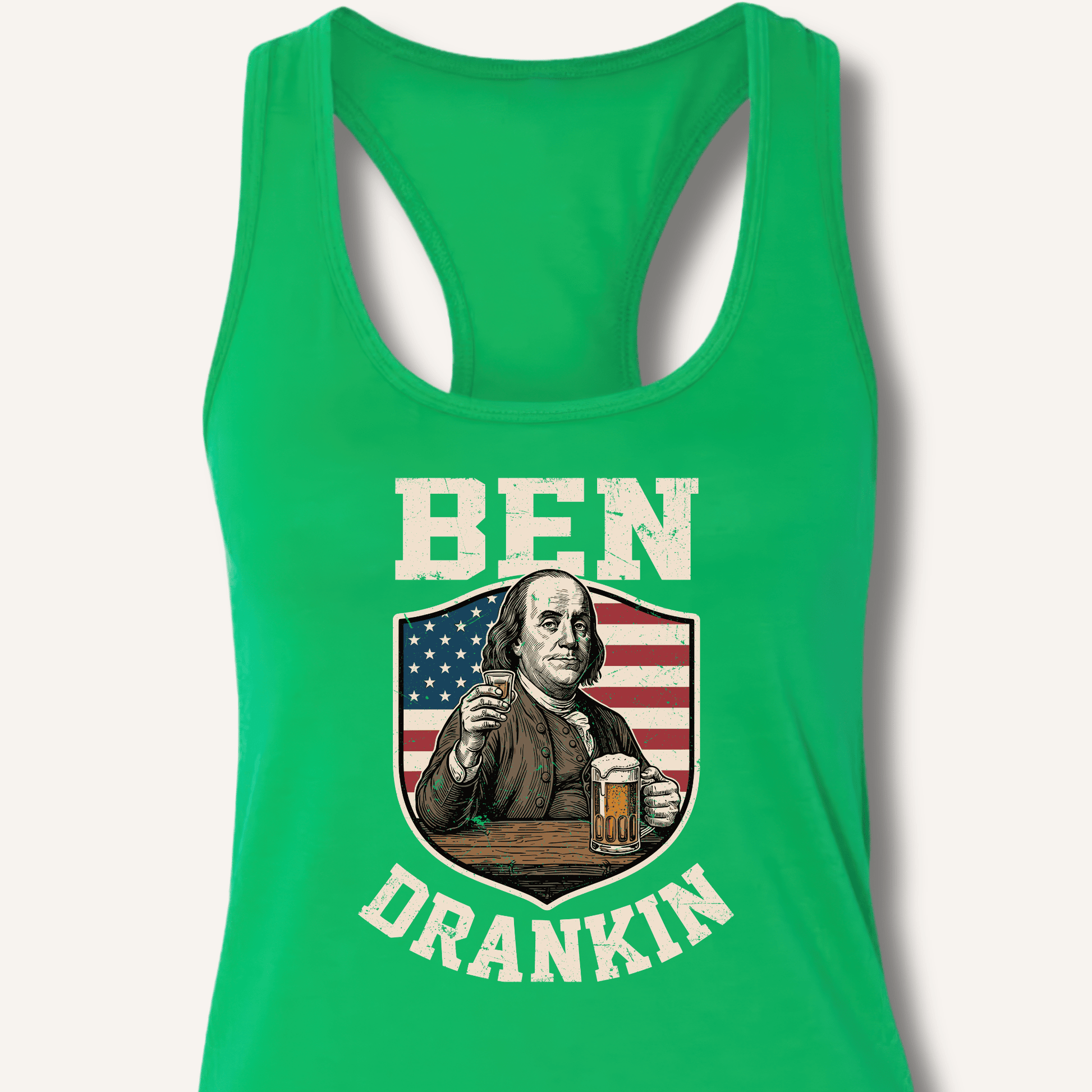Ben Drankin Racerback Tank - Sip & Shirt
