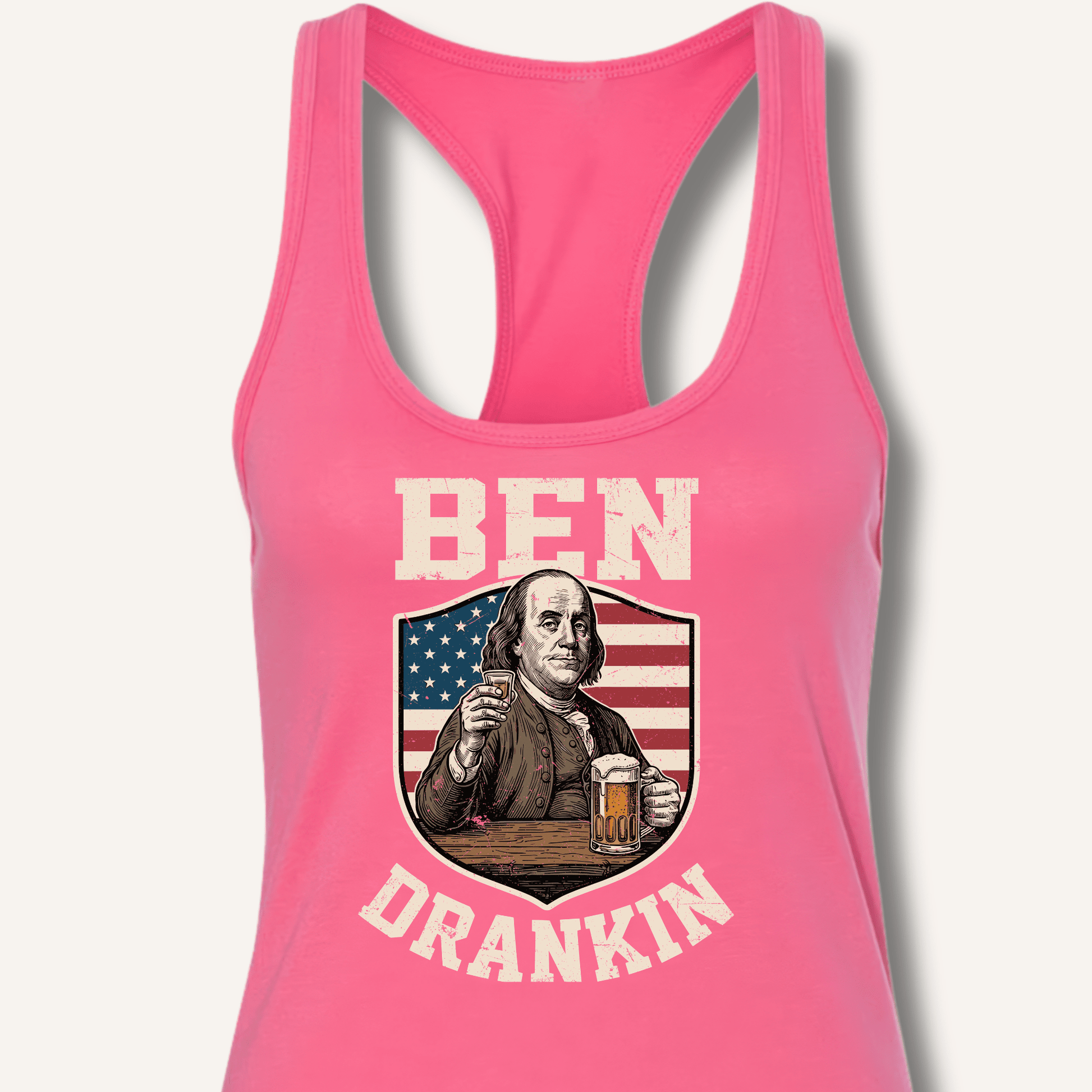 Ben Drankin Racerback Tank - Sip & Shirt