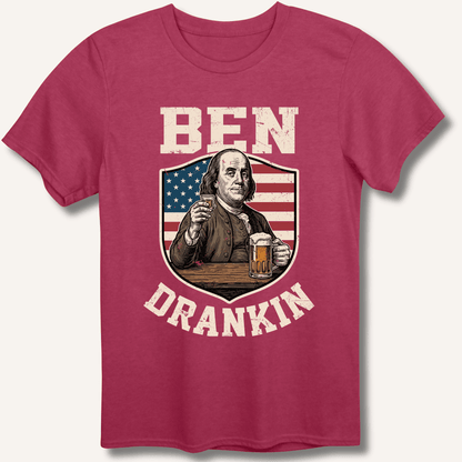Ben Drankin T-Shirt - Sip & Shirt