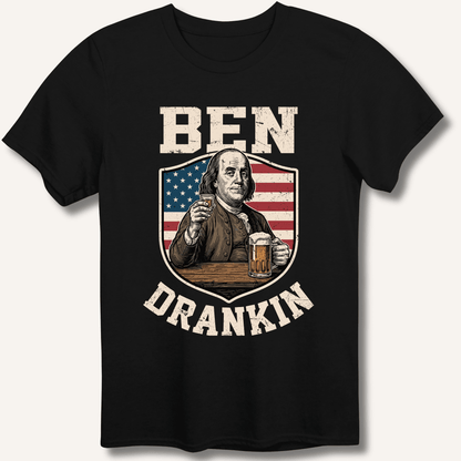 Ben Drankin T-Shirt - Sip & Shirt