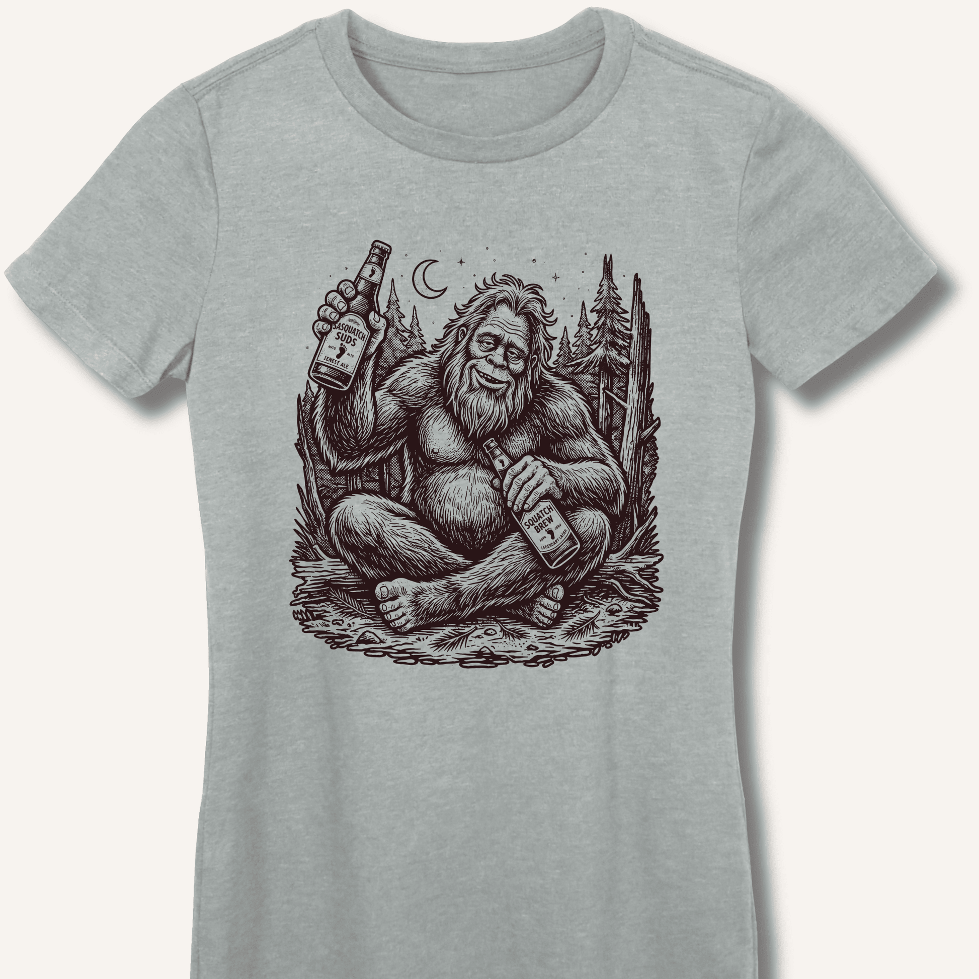 Bigfoot Beer Fitted T-Shirt - Sip & Shirt