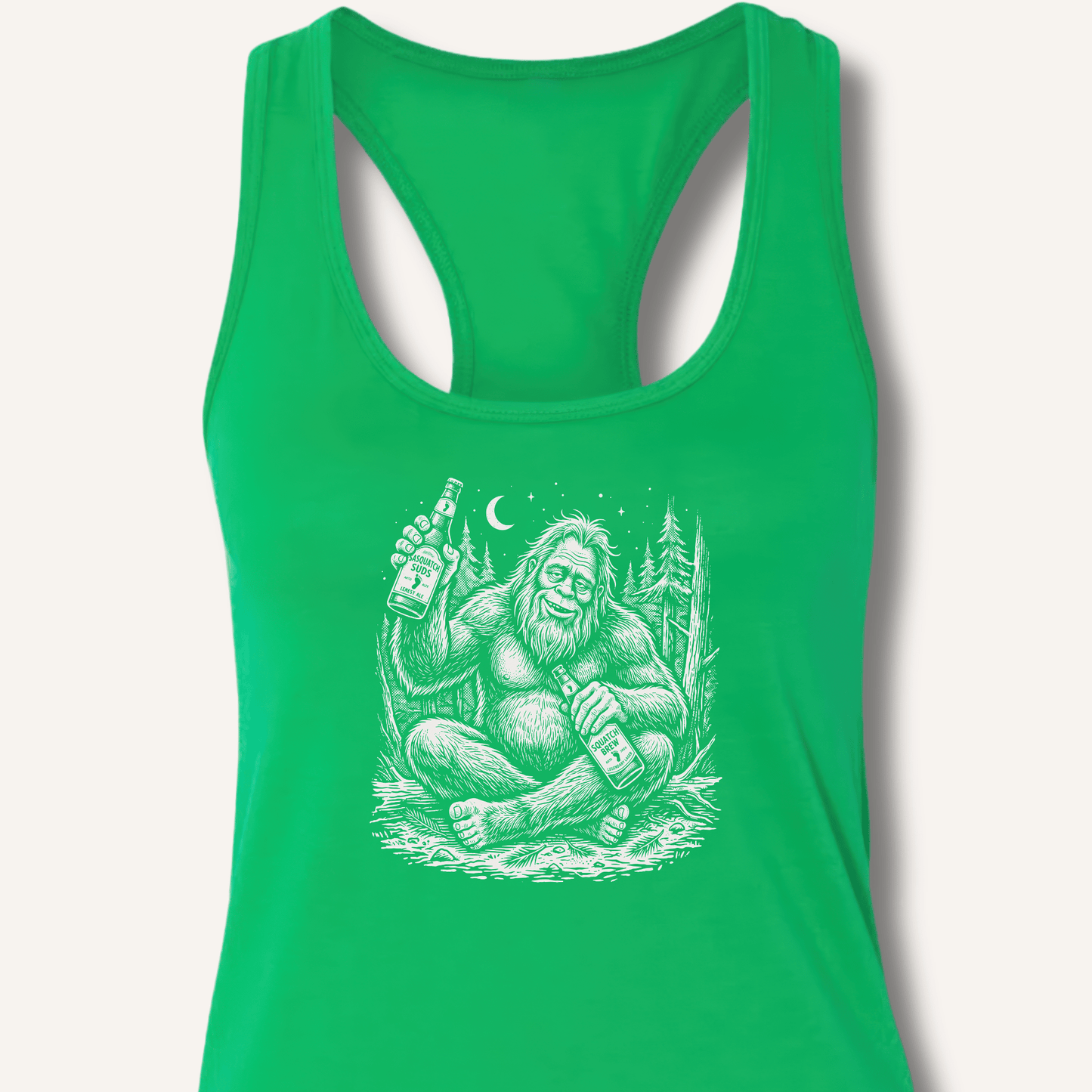 Bigfoot Beer Racerback Tank - Sip & Shirt