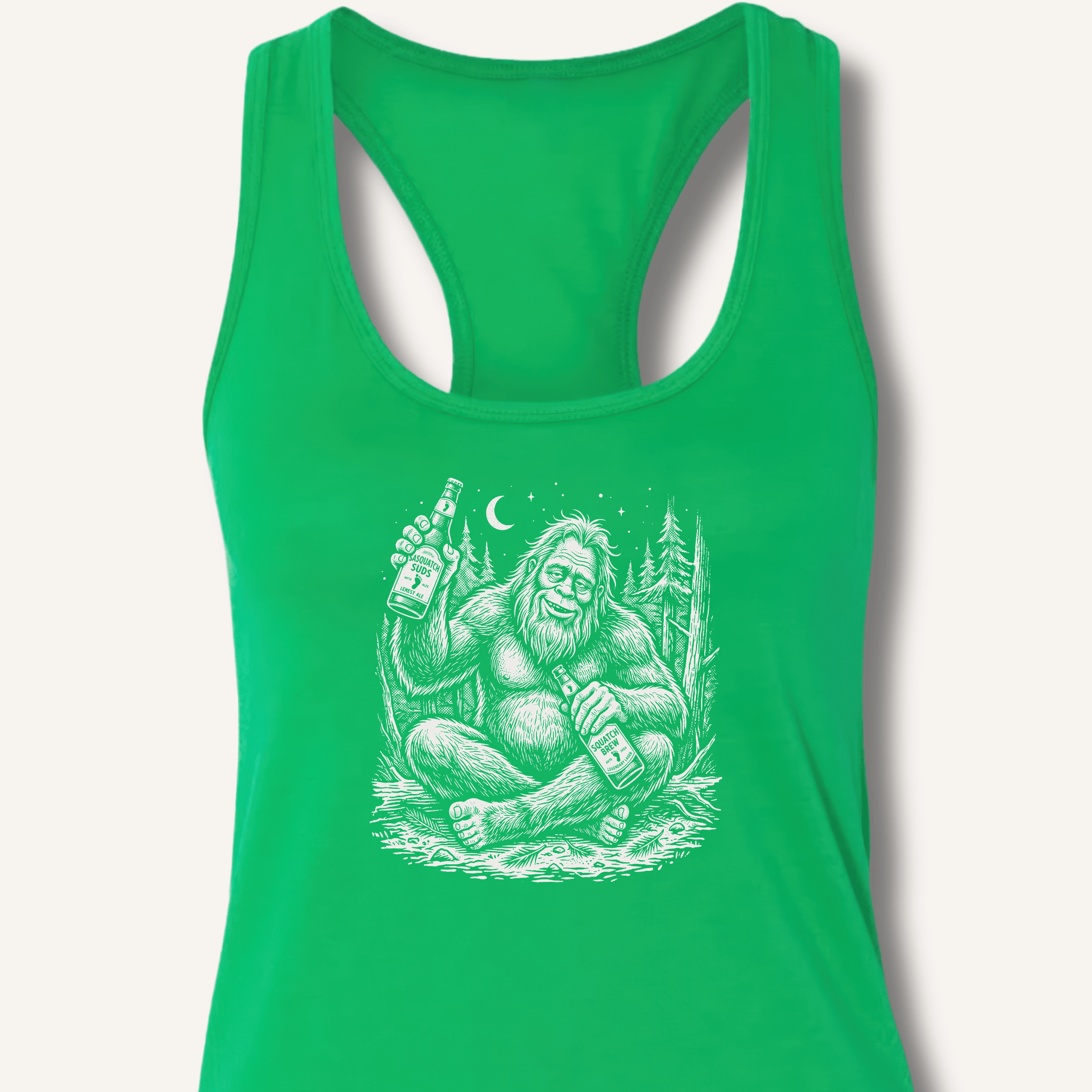 Bigfoot Beer Racerback Tank - Sip & Shirt