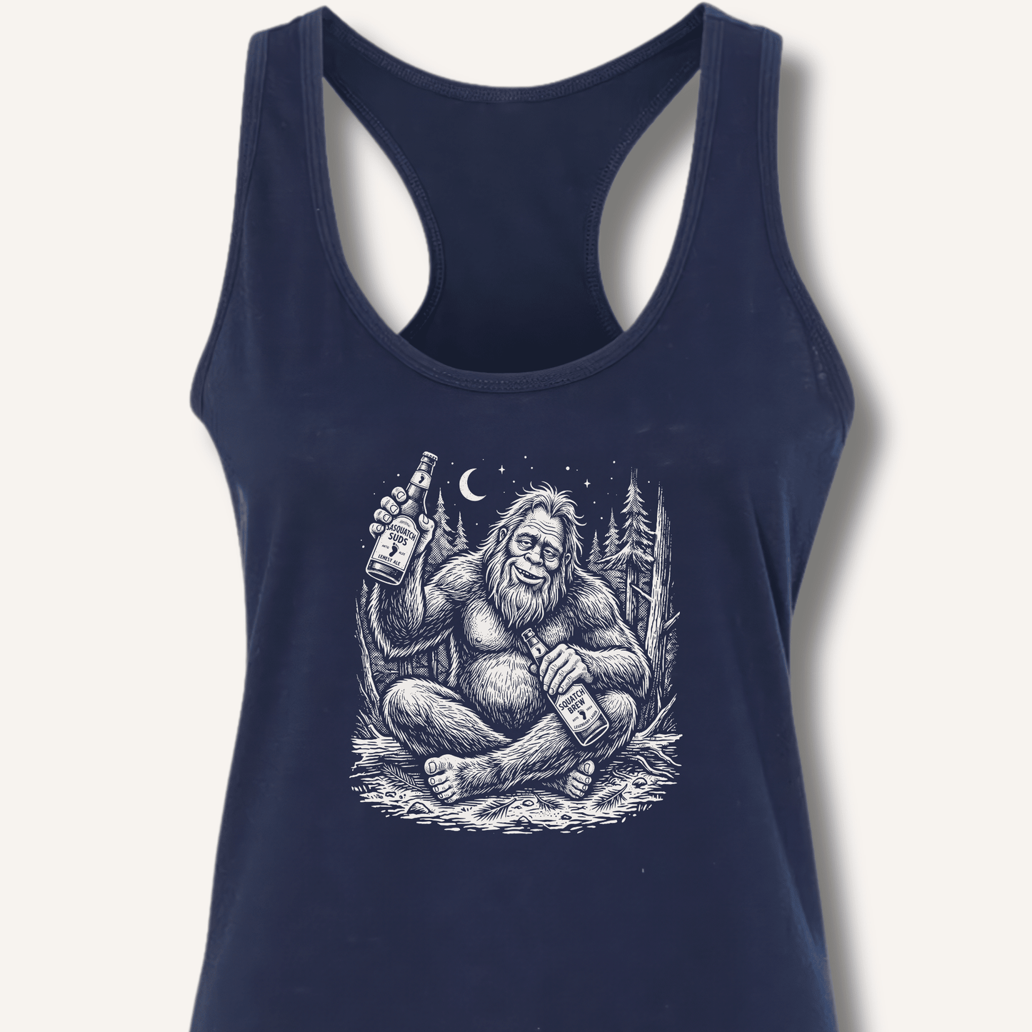 Bigfoot Beer Racerback Tank - Sip & Shirt