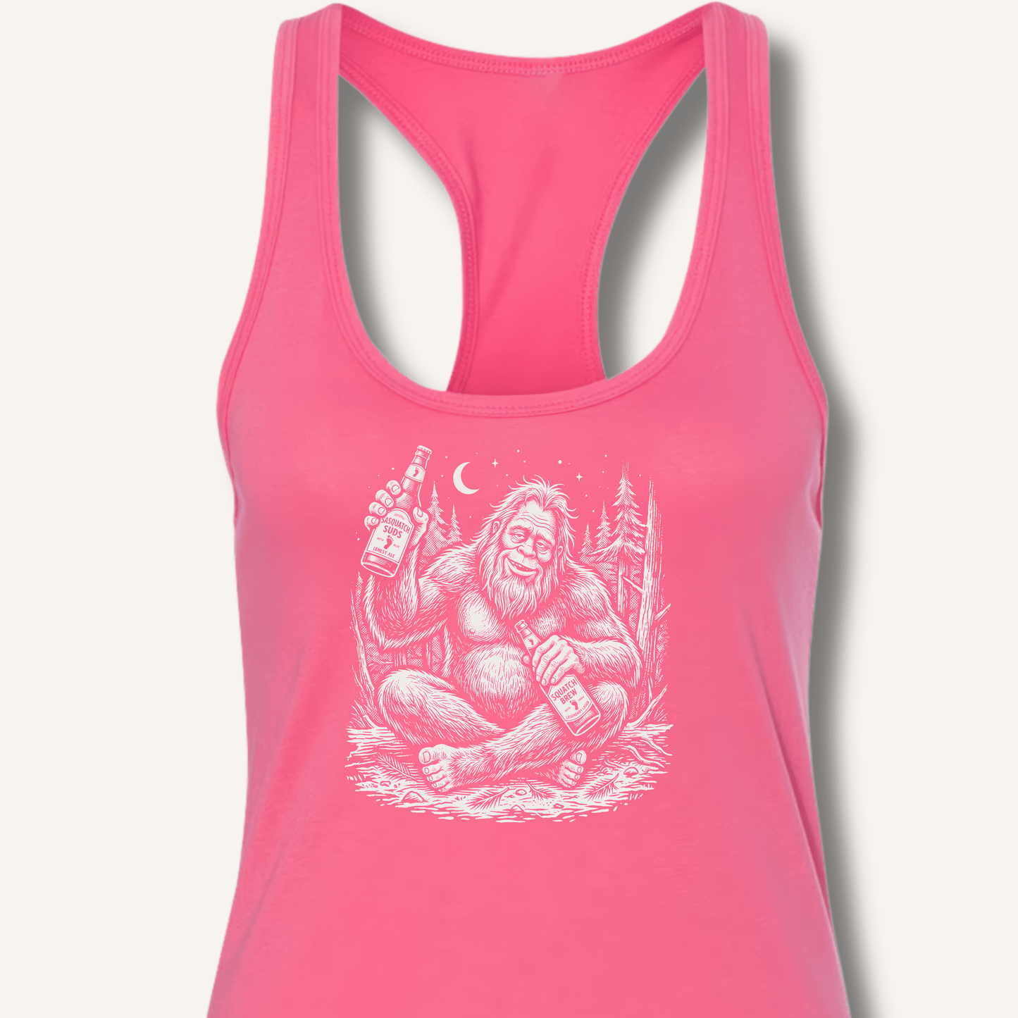 Bigfoot Beer Racerback Tank - Sip & Shirt