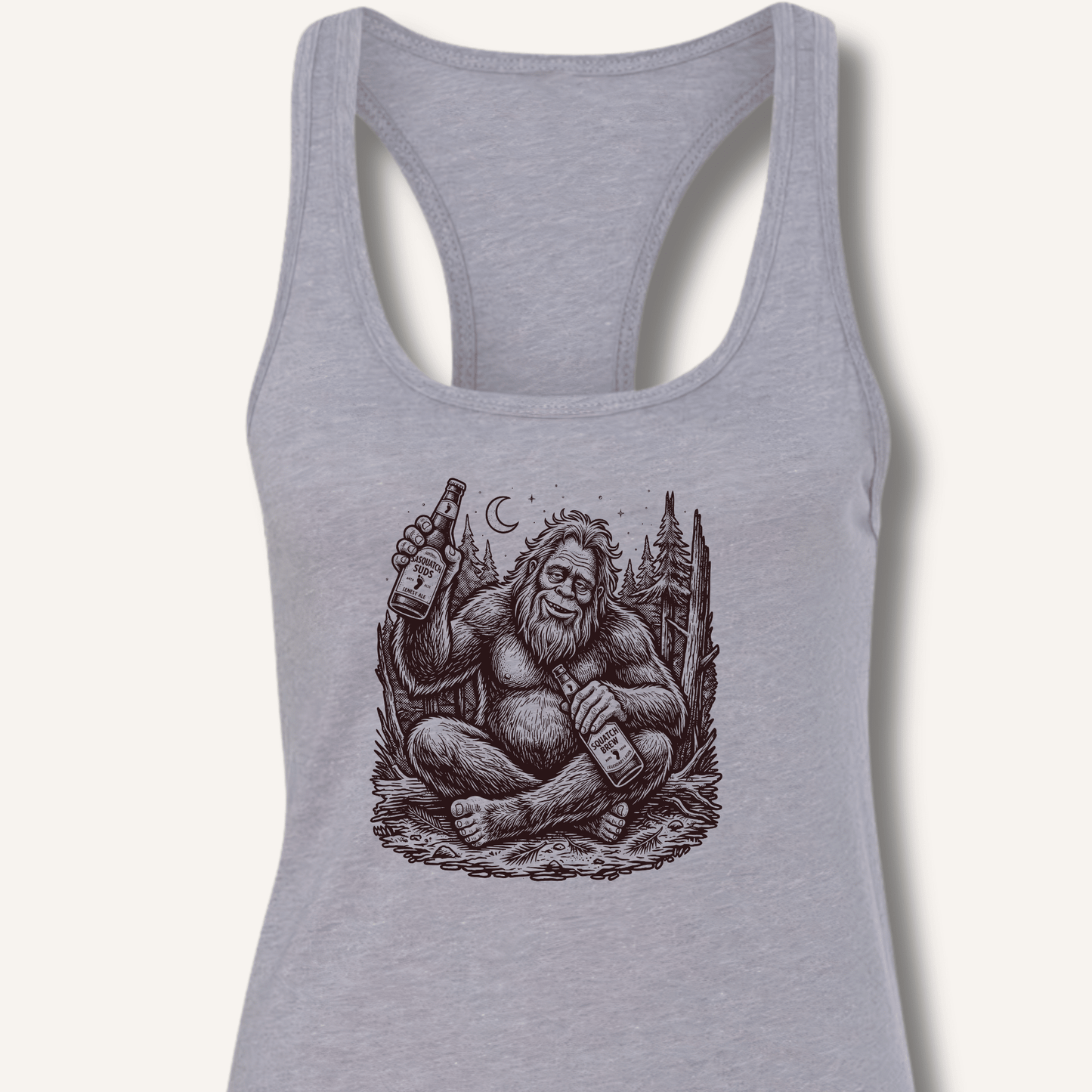 Bigfoot Beer Racerback Tank - Sip & Shirt
