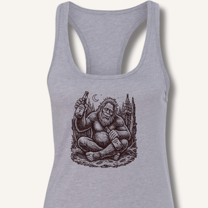 Bigfoot Beer Racerback Tank - Sip & Shirt