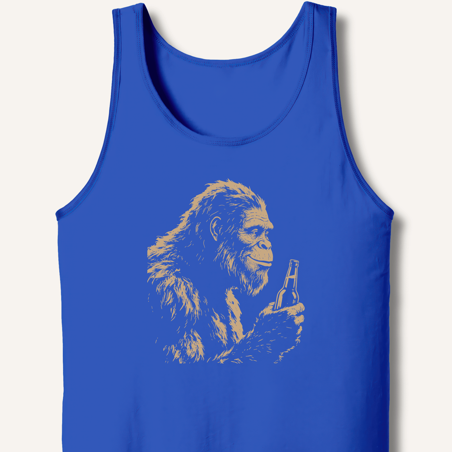 Bigfoot Drinking Beer Tank - Sip & Shirt