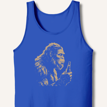 Bigfoot Drinking Beer Tank - Sip & Shirt