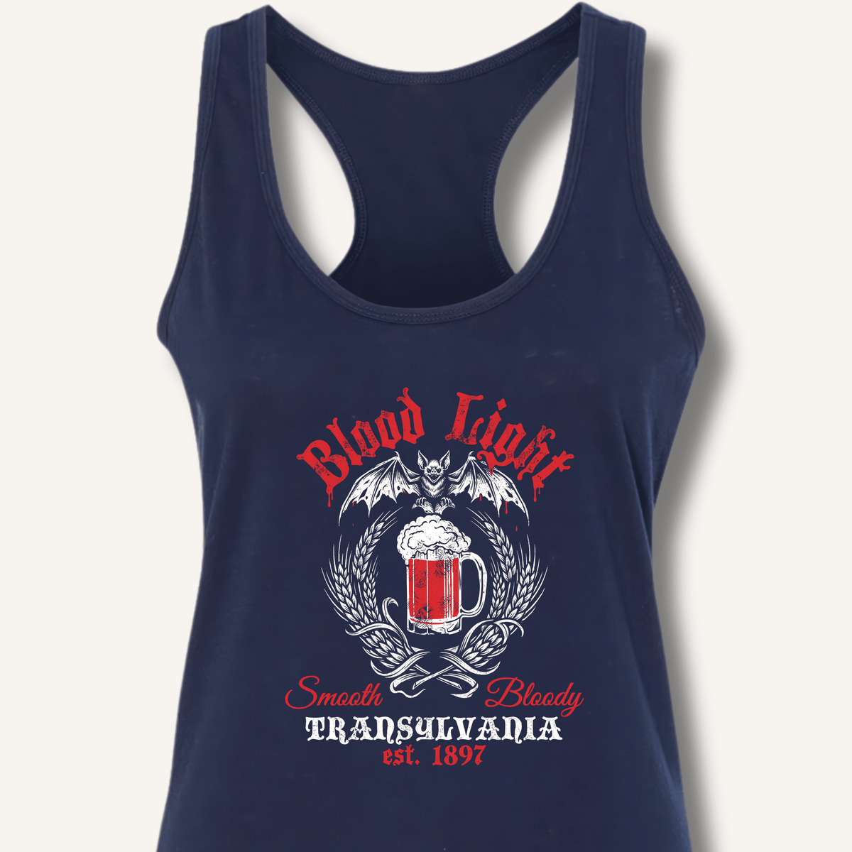 Blood Light Racerback Tank - Sip & Shirt