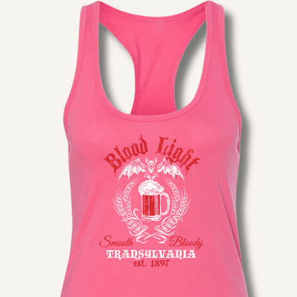 Blood Light Racerback Tank - Sip & Shirt