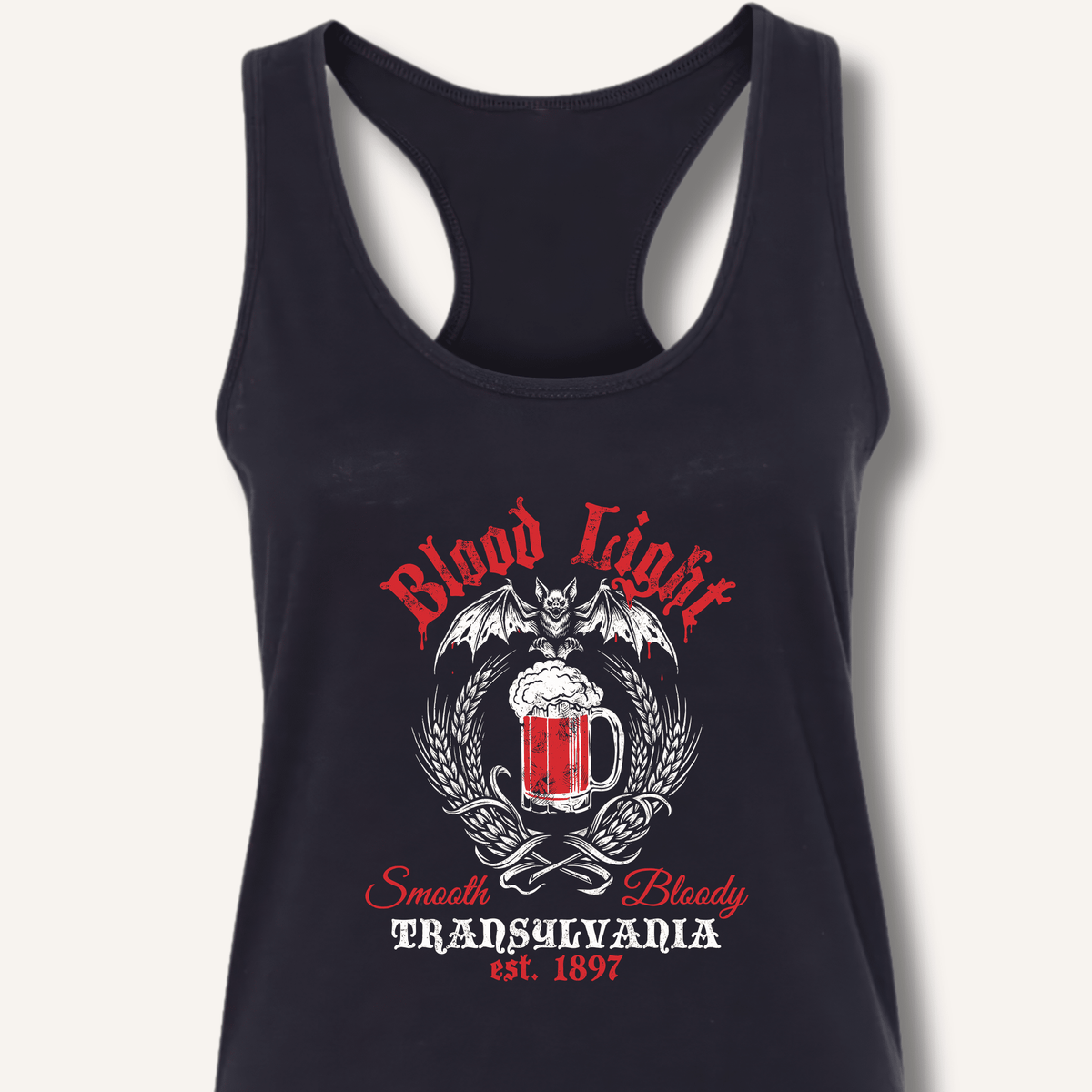 Blood Light Racerback Tank - Sip & Shirt