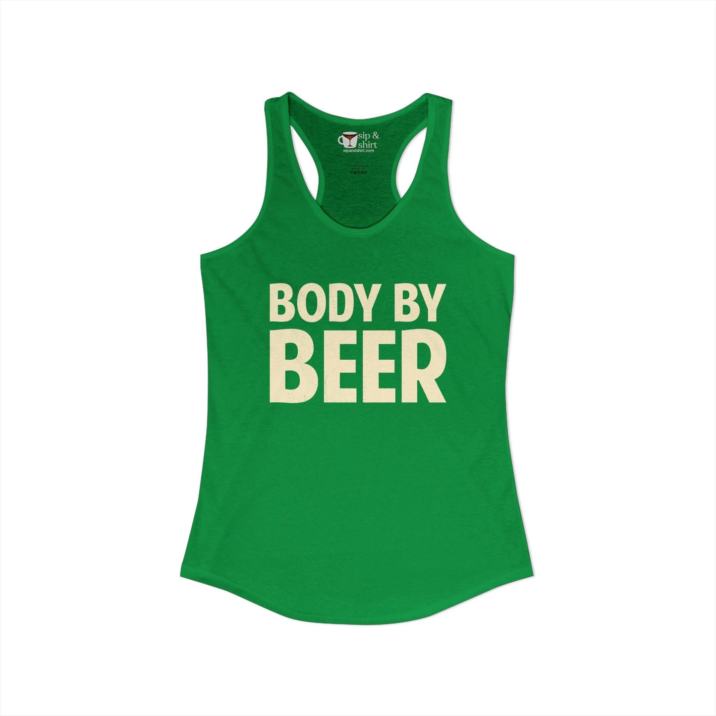 Body by Beer Racerback Tank - Sip & Shirt