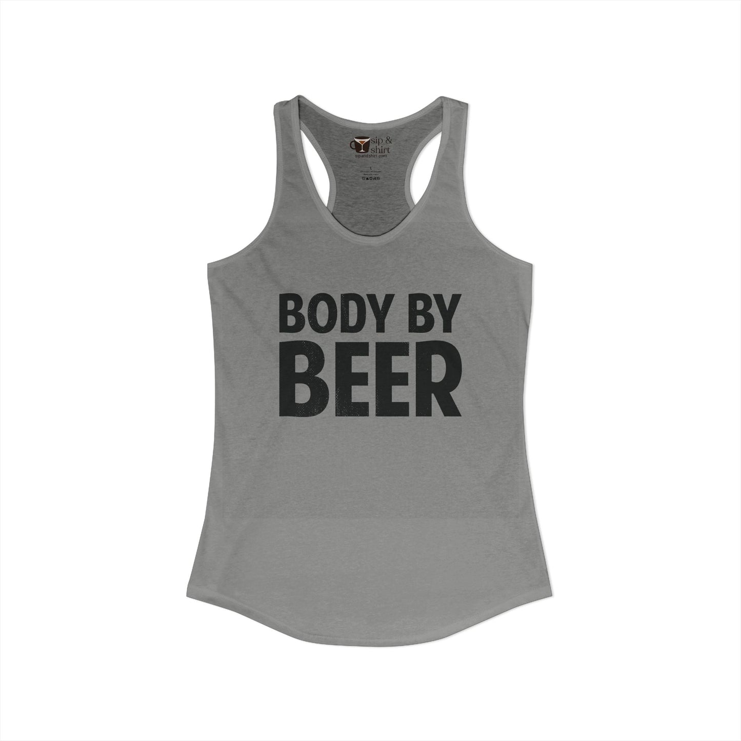 Body by Beer Racerback Tank - Sip & Shirt