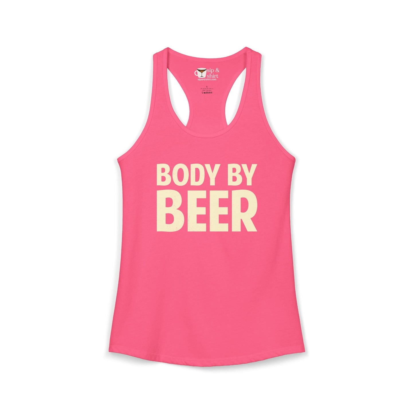 Body by Beer Racerback Tank - Sip & Shirt