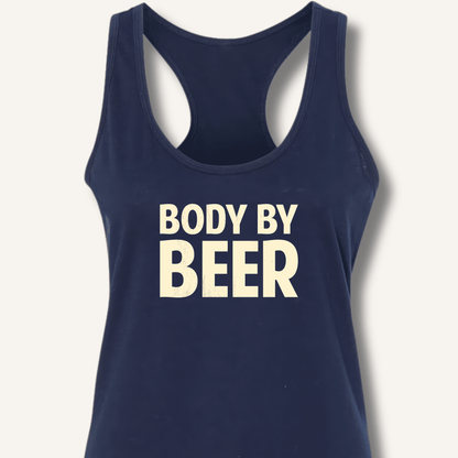 Body by Beer Racerback Tank - Sip & Shirt