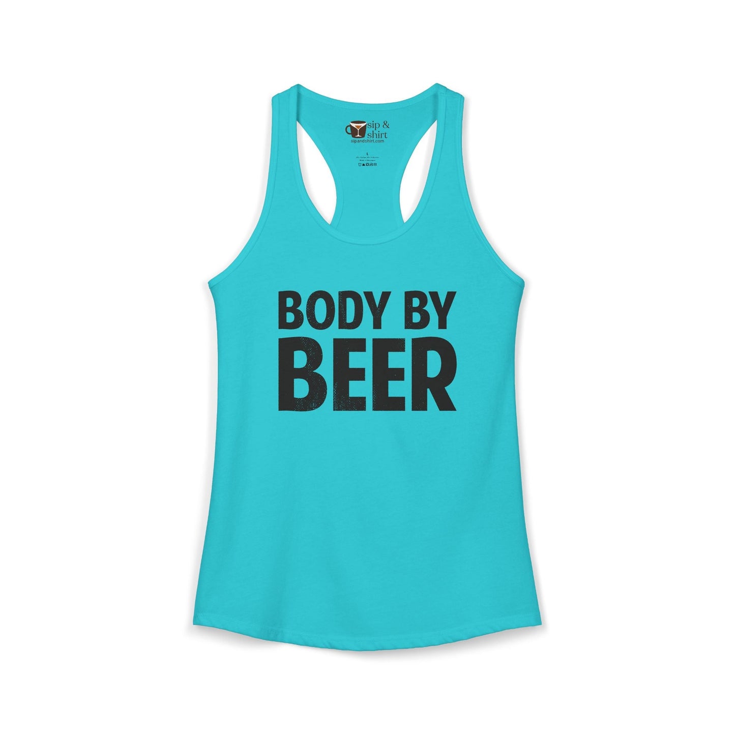 Body by Beer Racerback Tank - Sip & Shirt