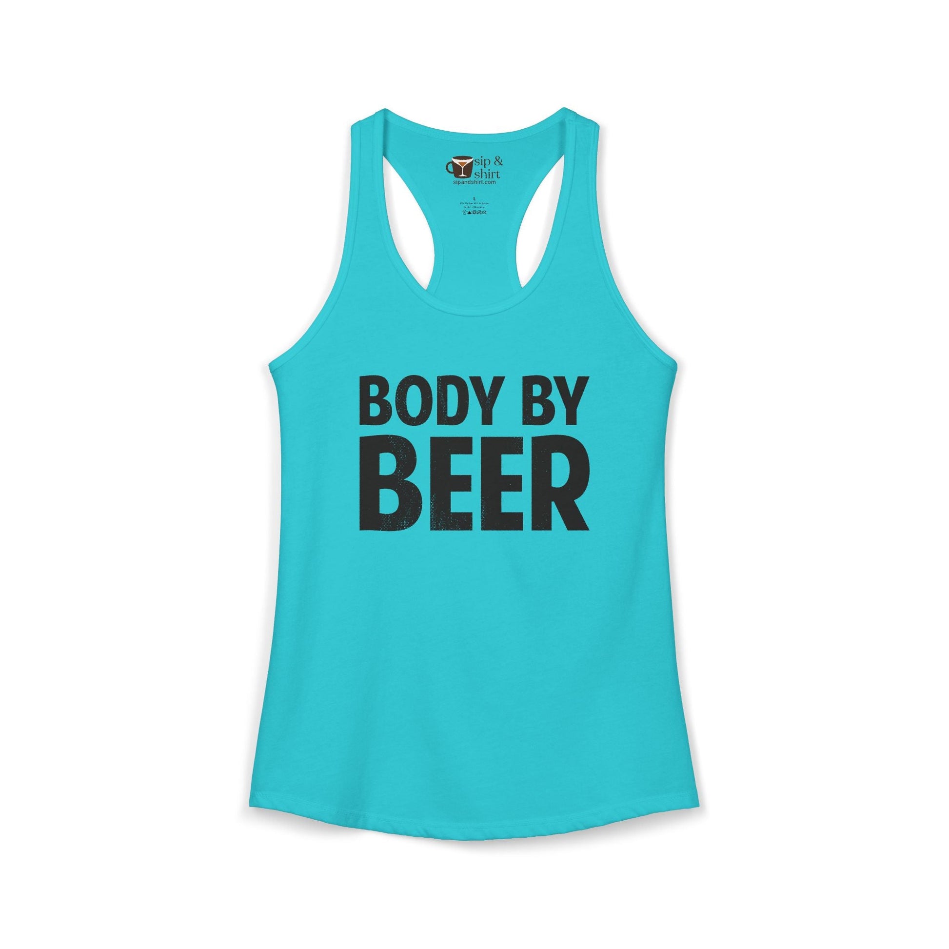 Body by Beer Racerback Tank - Sip & Shirt