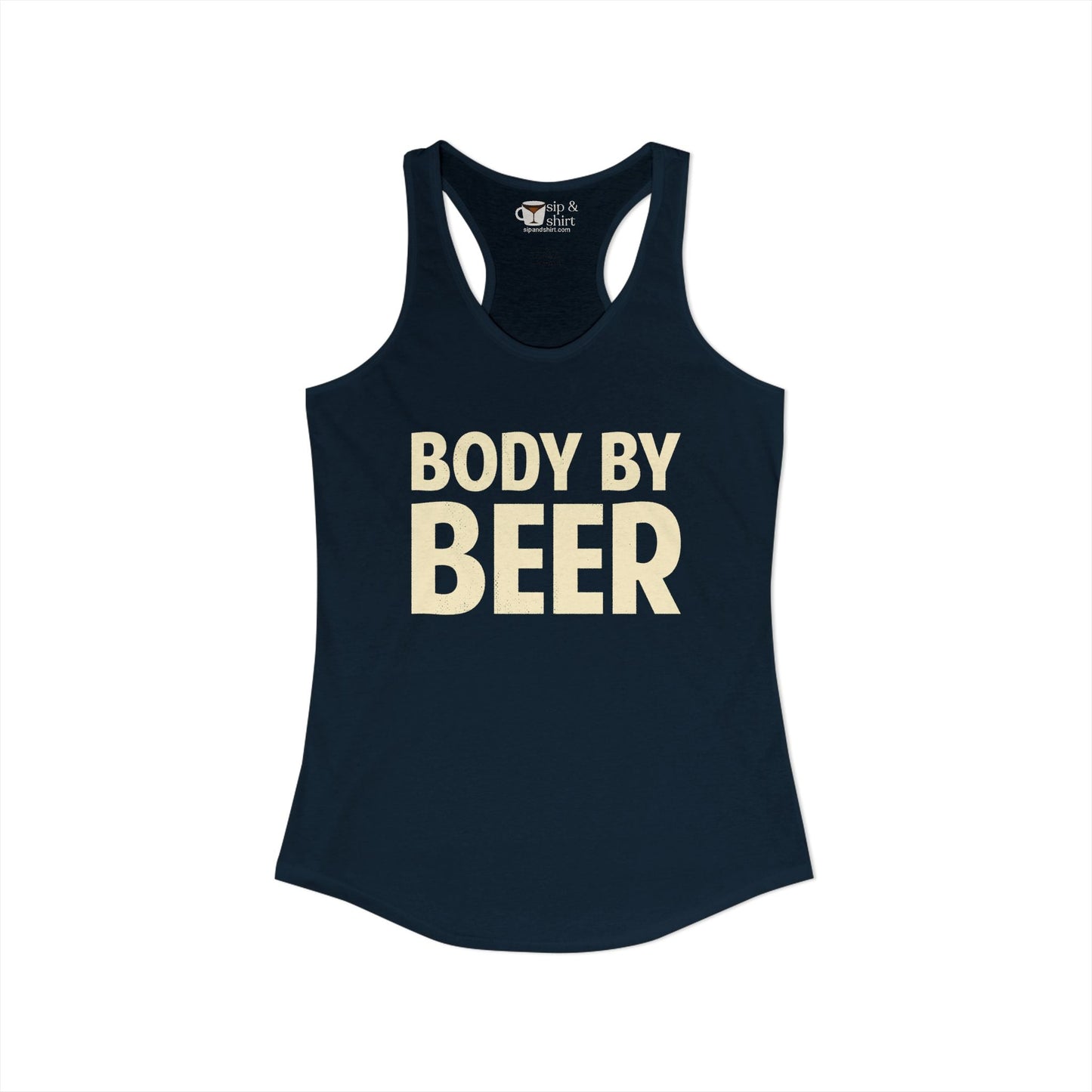 Body by Beer Racerback Tank - Sip & Shirt