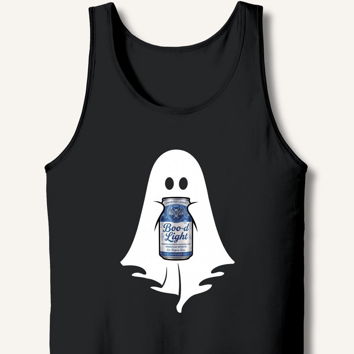 Boo-d Light Ghost Tank - Sip & Shirt