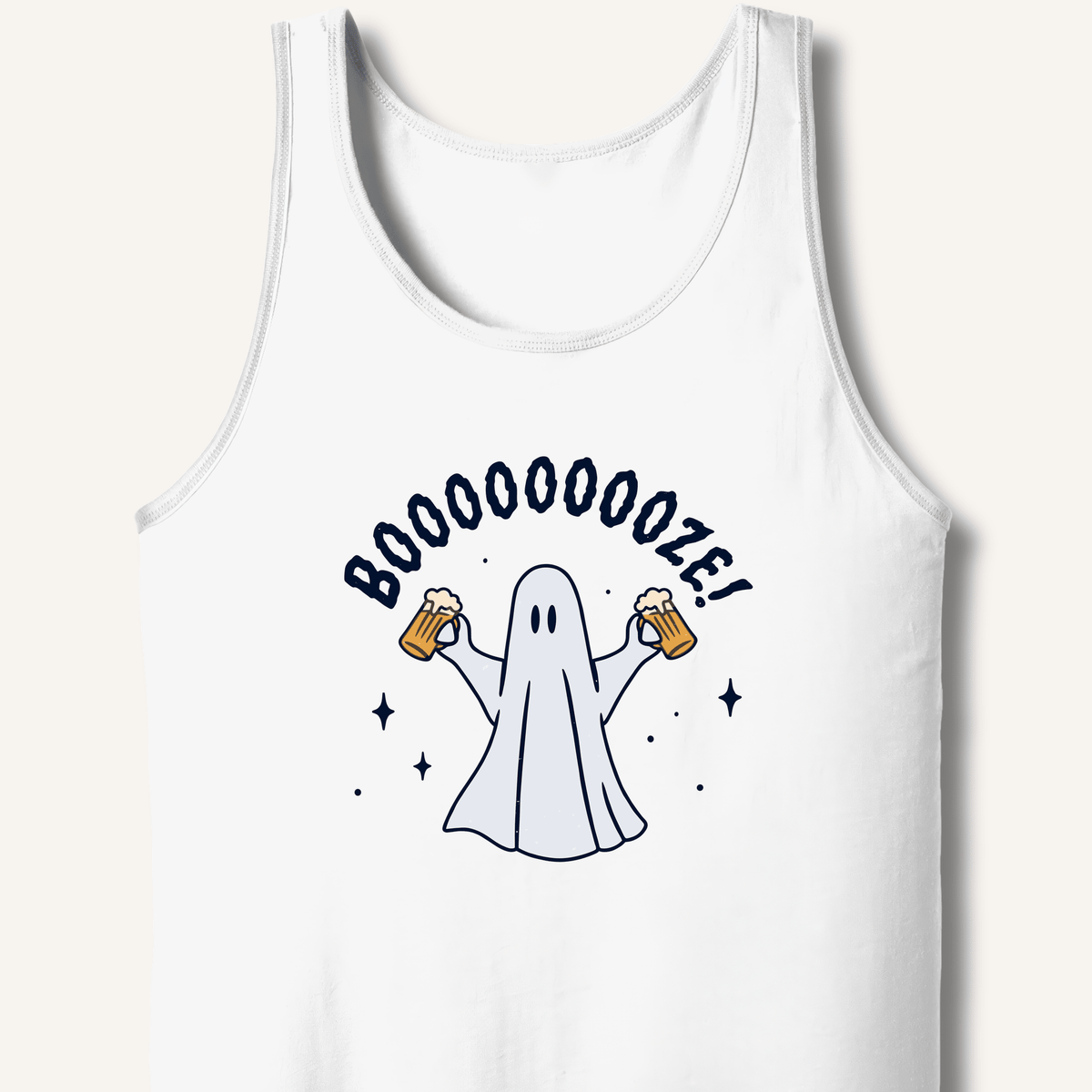 Booooooze Ghost Tank - Sip & Shirt