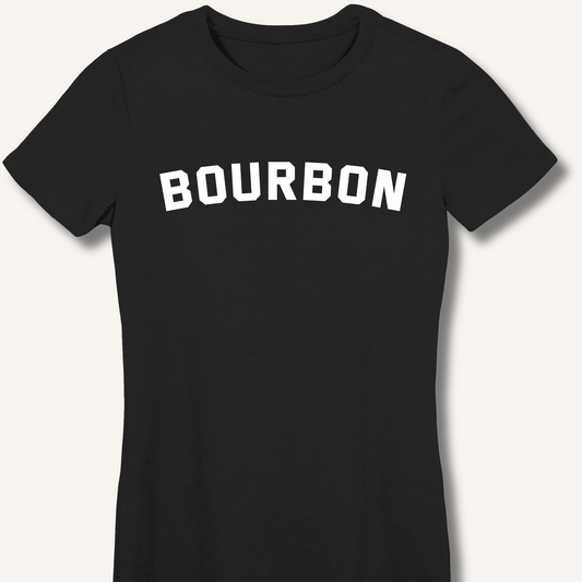 Bourbon Fitted T-Shirt - Sip & Shirt