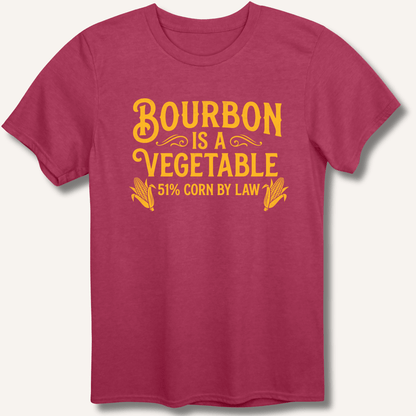 Bourbon Is a Vegetable T-Shirt - Sip & Shirt
