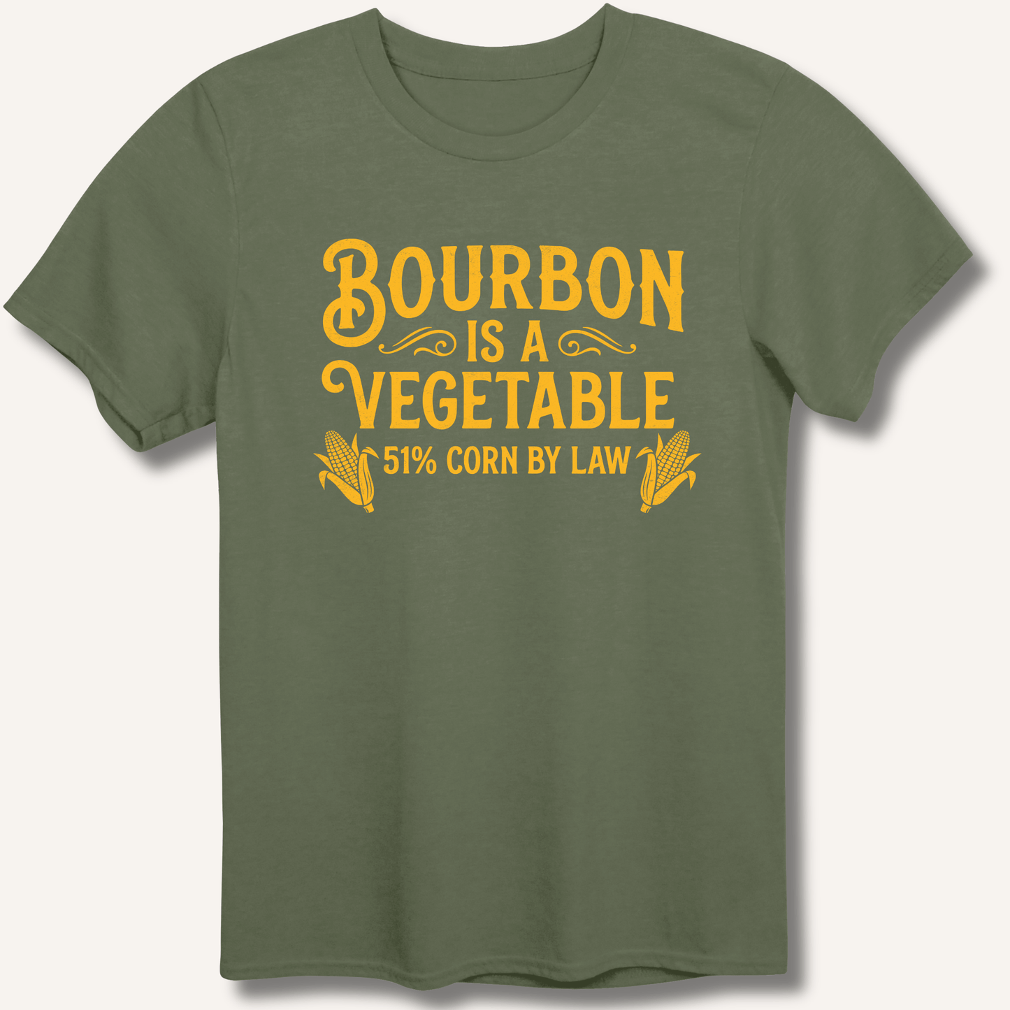 Bourbon Is a Vegetable T-Shirt - Sip & Shirt