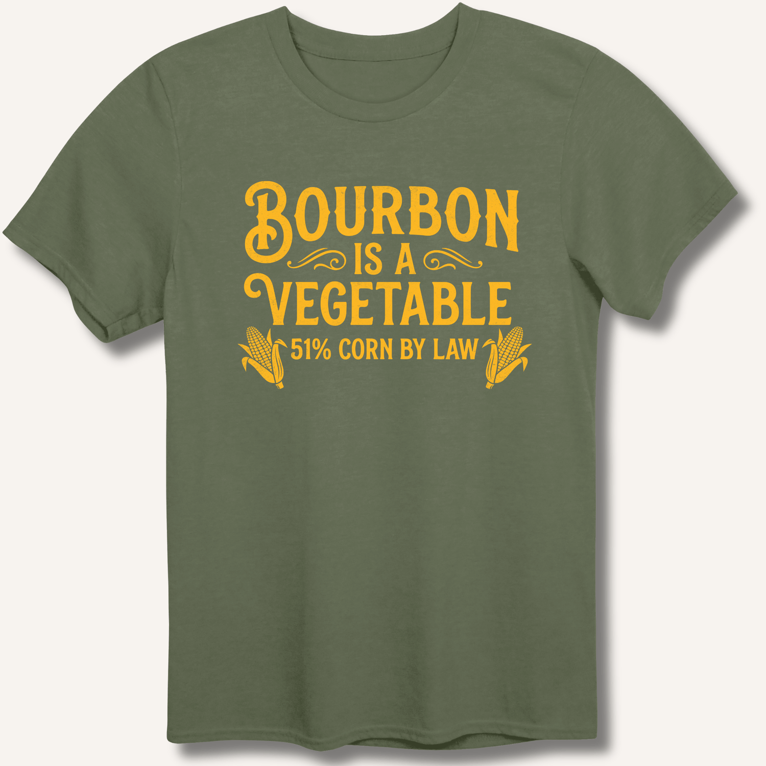 Bourbon Is a Vegetable T-Shirt - Sip & Shirt