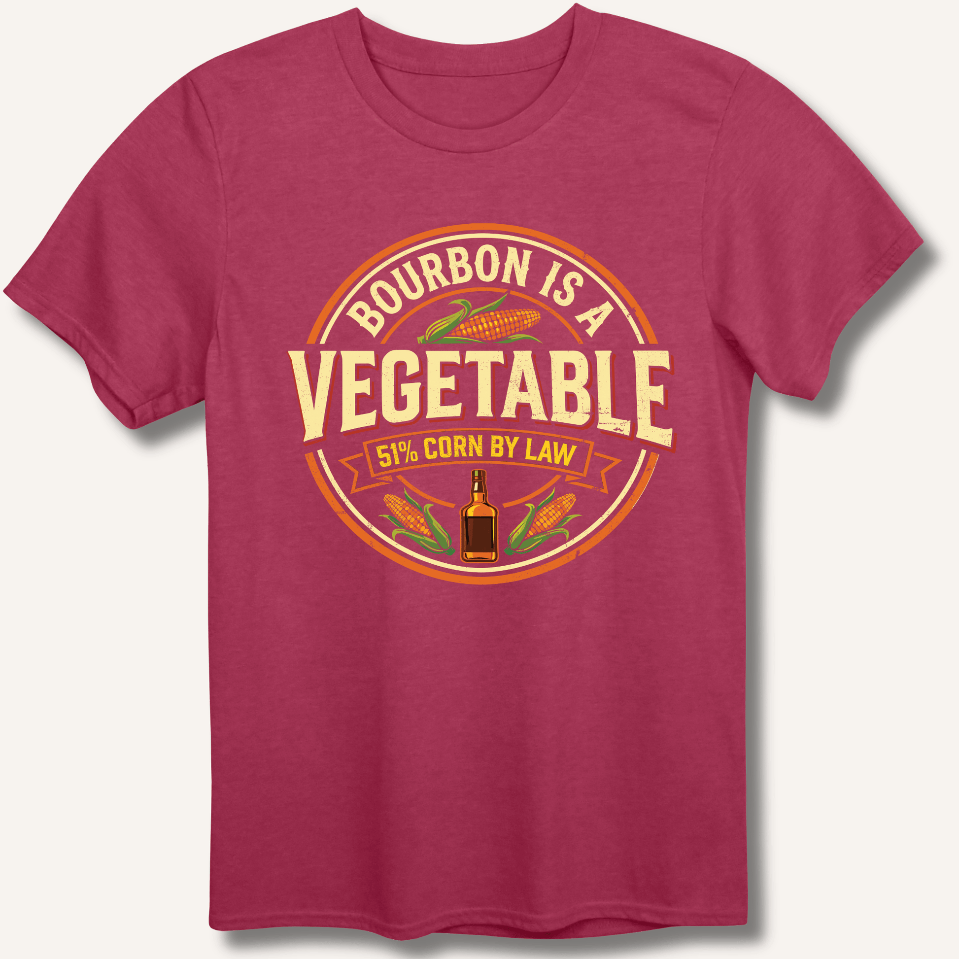 Bourbon Is a Vegetable T-Shirt - Sip & Shirt