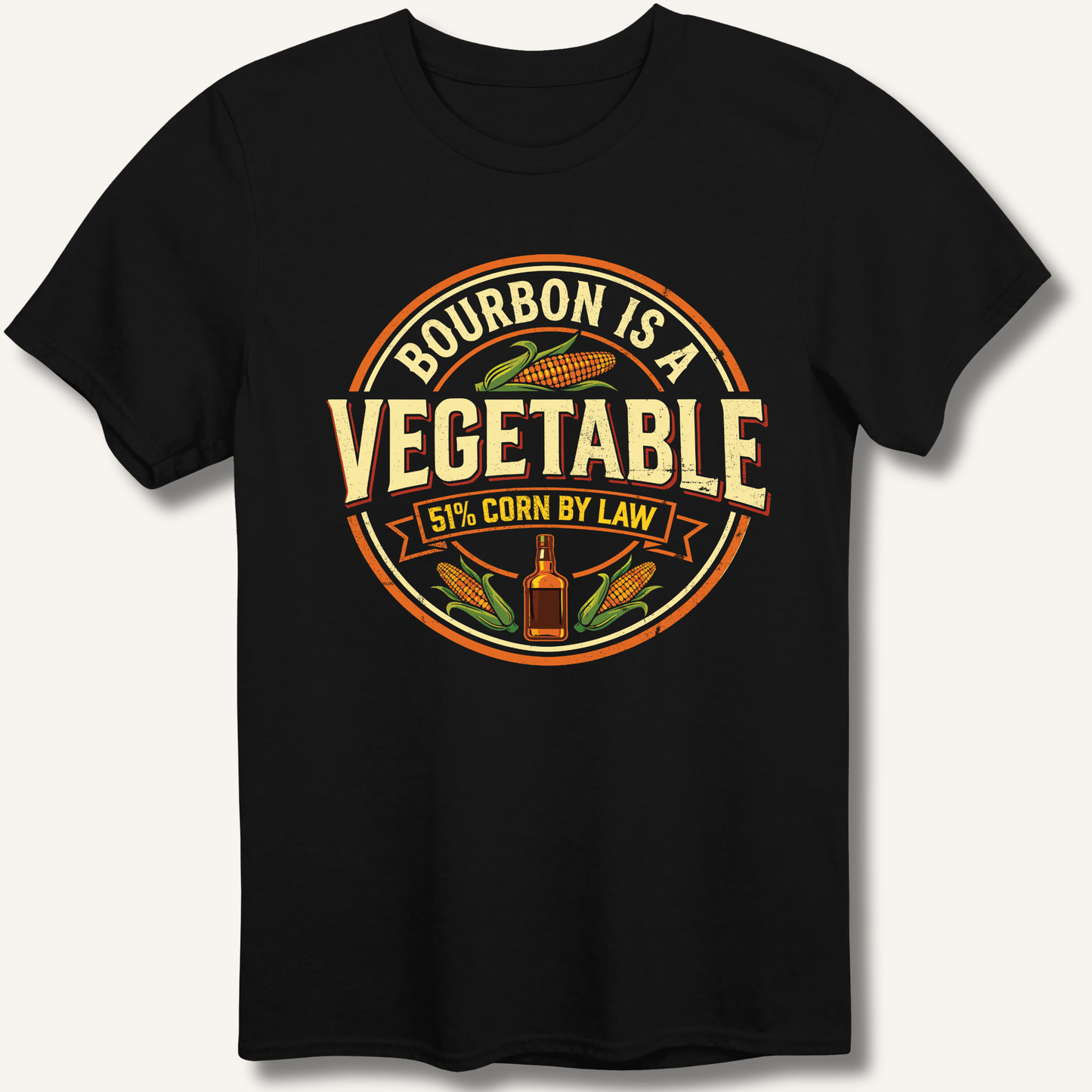 Bourbon Is a Vegetable T-Shirt - Sip & Shirt