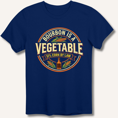 Bourbon Is a Vegetable T-Shirt - Sip & Shirt